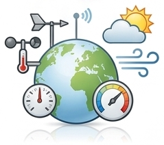 Symbol Klimadaten